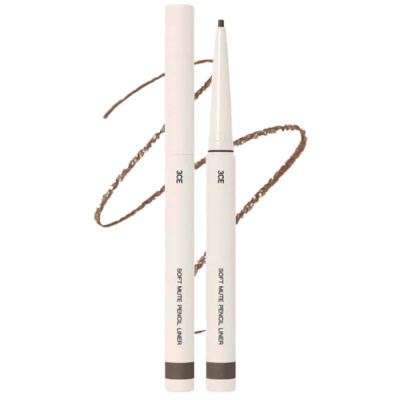 Мягкий карандаш для глаз 3CE Soft Mute Pencil Liner #Ash Gray