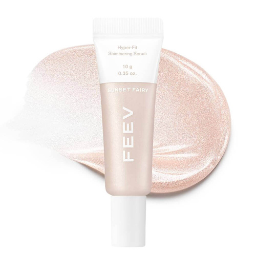 Жидкий хайлайтер-сыворотка FEEV Hyper-Fit Shimmering Serum Sunset Fairy