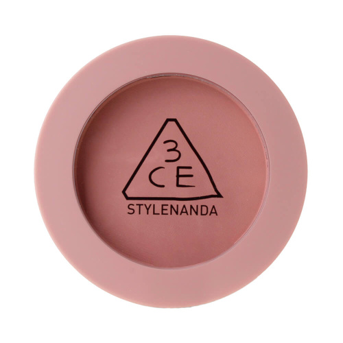 Матовые компактные румяна 3CE Mood Recipe Face Blush #Let Me Stay
