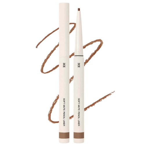 Мягкий карандаш для глаз 3CE Soft Mute Pencil Liner #Acorn Brown