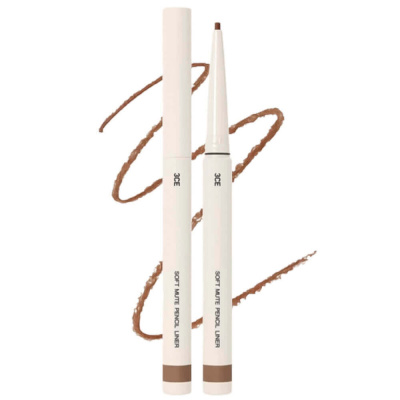 Мягкий карандаш для глаз 3CE Soft Mute Pencil Liner #Acorn Brown