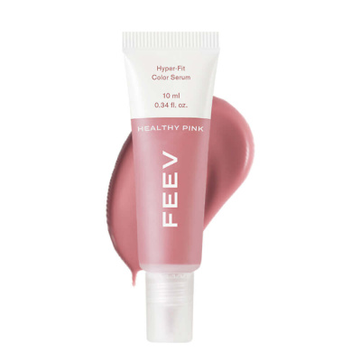 Универсальная цветная сыворотка-румяна в мини-формате FEEV Hyper-Fit Color Serum Mini Healthy Pink