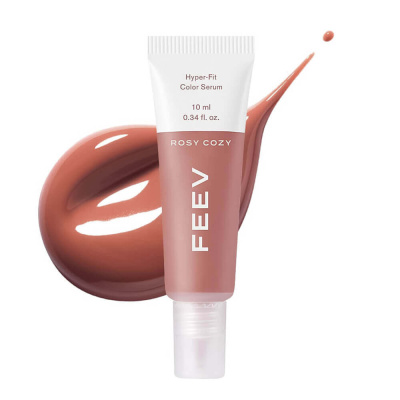 Универсальная цветная сыворотка-румяна в мини-формате FEEV Hyper-Fit Color Serum Mini Rosy Cozy