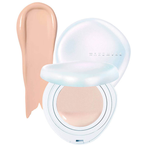 Кушон с сияющим финишем WAKEMAKE Water Glow Coating Cushion SPF50 PA++++ 23 Beige