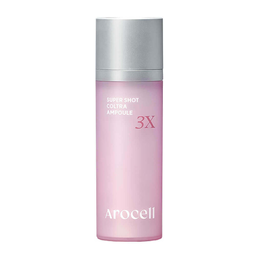 Разглаживающая ампула с микроиглами и коллагеном Arocell Super Shot Coltra Amploue 3X