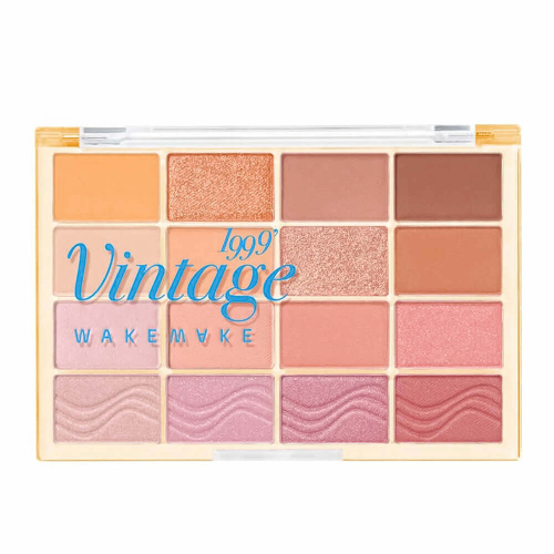 Палетка теней для век WAKEMAKE Soft Blurring Eye Palette 20 Tangerine Beach Blurring