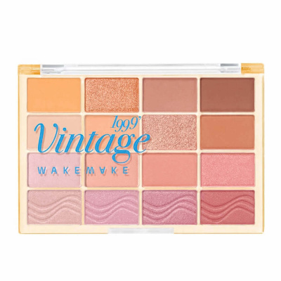 Палетка теней для век WAKEMAKE Soft Blurring Eye Palette 20 Tangerine Beach Blurring