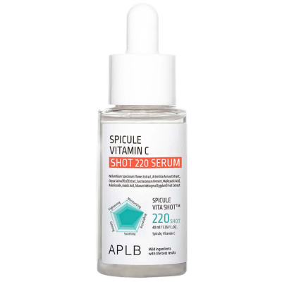 Обновляющая сыворотка с микроиглами и витамином С APLB Spicule Vitamin C Shot 220 Serum