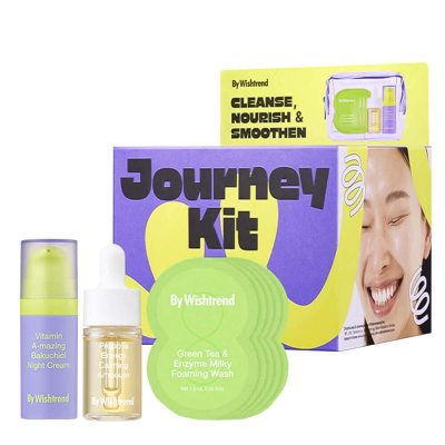 Набор миниатюр By Wishtrend Smooth Skin Journey Kit