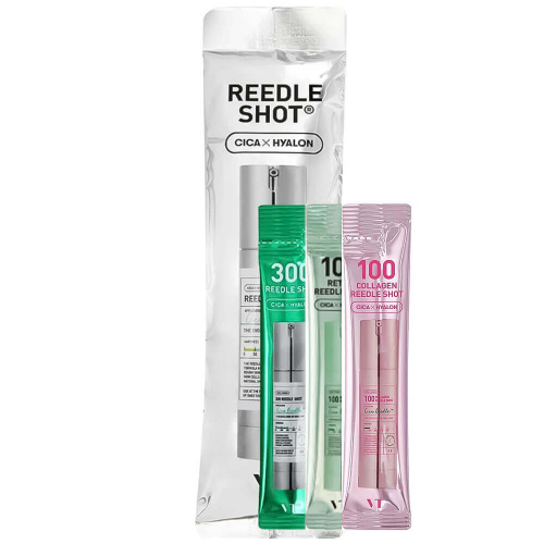 Набор бустер-сывороток с микроиглами VT Cosmetics Reedle Shot Universe Kit