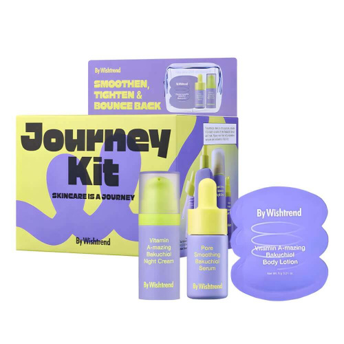 Набор миниатюр с ретиналем By Wishtrend Bakuchiol Skin Journey Kit