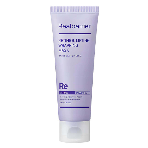 Маска для лица с ретинолом и лифтинг-эффектом Real Barrier Retiniol Lifting Wrapping Mask