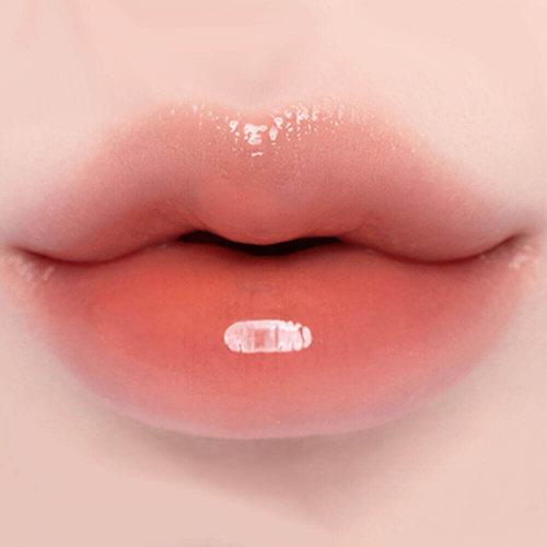 Сияющий глянцевый тинт для губ CLIO Crystal Glam Tint 015 Grooming Peach Opal