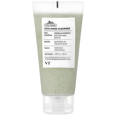 Очищающее средство с центеллой и ретинолом VT Cosmetics Cica Mask Cleanser