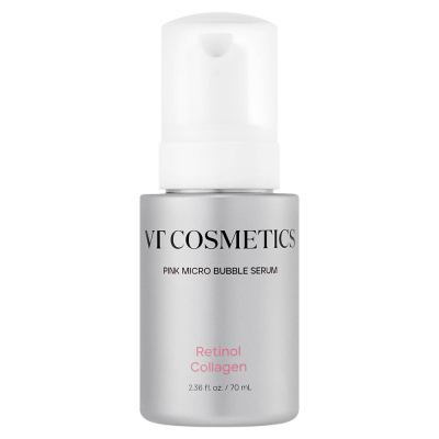 Пузырьковая сыворотка с ретинолом VT Cosmetics Retinol Collagen Pink Micro Bubble Serum