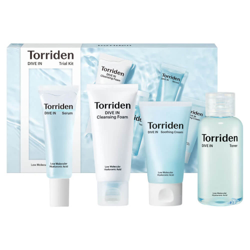 Набор миниатюр для увлажнения кожи Torriden DIVE IN Trial Kit