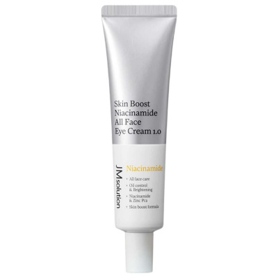 Крем для век и лица с ниацинамидом JMsolution Skin Boost Niacinamide All Face Eye Cream 1.0