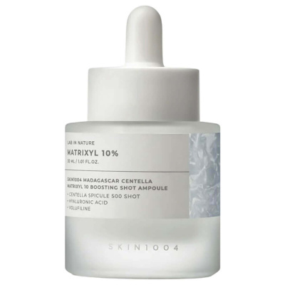 Ампула-бустер с матриксилом SKIN1004 Madagascar Centella Matrixyl 10 Boosting Shot Ampoule