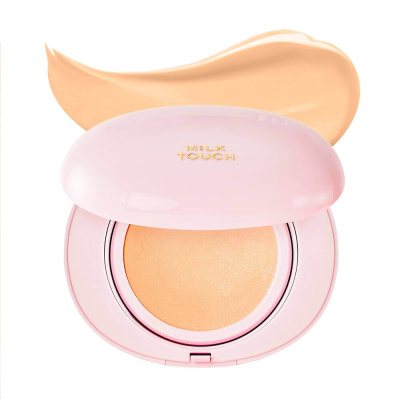 Кушон с сияющим финишем Milk Touch All-day Skin Fit Milky Glow Cushion SPF50+ PA++++ 23W Vanilla Beige