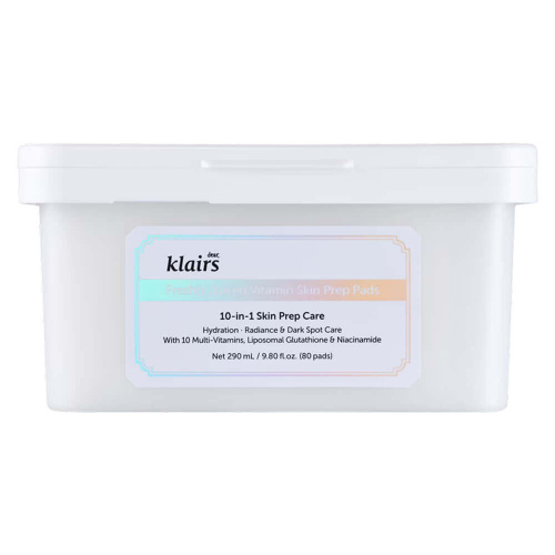 Витаминные тонер-пэды Dear, Klairs Freshly Juiced Vitamin Skin Prep Pads