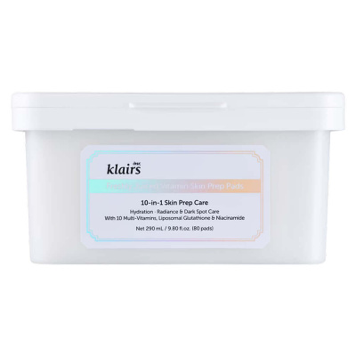 Витаминные тонер-пэды Dear, Klairs Freshly Juiced Vitamin Skin Prep Pads