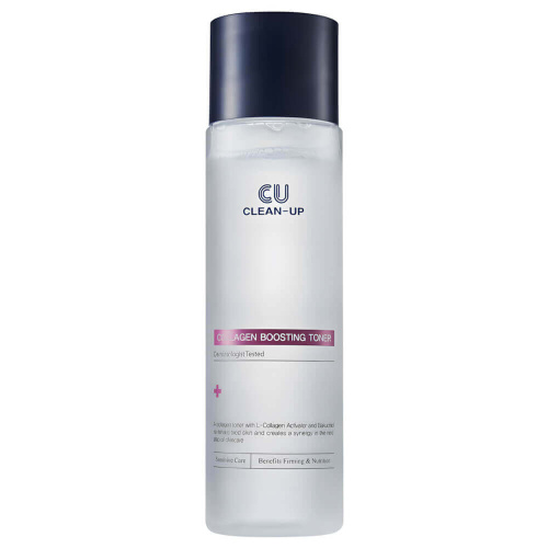 Тонер-бустер с коллагеном и пептидами CUSKIN Clean-Up Collagen Boosting Toner
