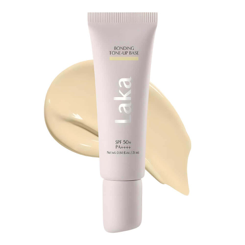 Корректирующая база под макияж Laka Bonding Tone-up Base 02 Pale Lemon