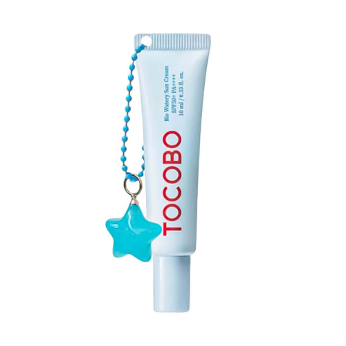 Лёгкий увлажняющий солнцезащитный крем Tocobo Bio Watery Sun Cream SPF50+ PA++++ Keyring 10 мл