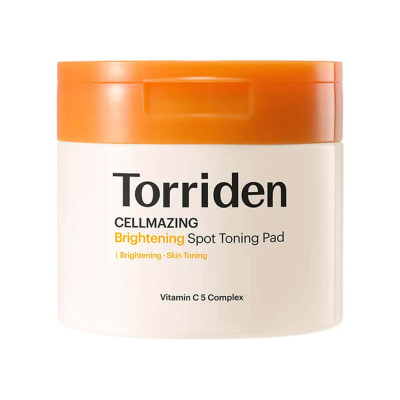 Осветляющие пэды с витамином С Torriden Cellmazing Brightening Spot Toning Pad