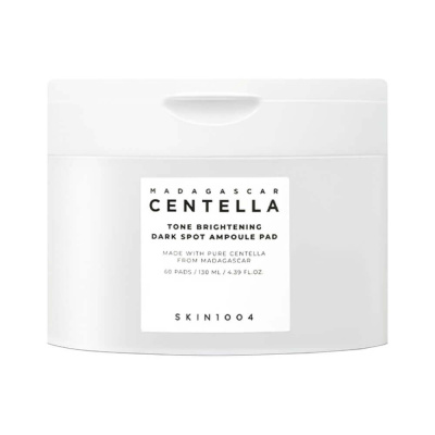 Осветляющие пэды с центеллой SKIN1004 Madagascar Centella Tone Brightening Dark Spot Ampoule Pad