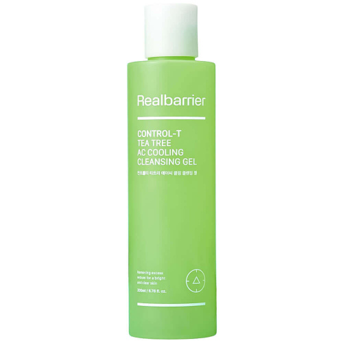 Очищающий гель для проблемной кожи Real Barrier Control-T Tea Tree AC Cooling Cleansing Gel