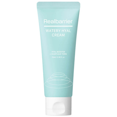 Увлажняющий крем с охлаждающим эффектом Real Barrier Watery Hyal Cream