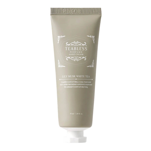 Парфюмированный крем для рук TEABLESS Perfume Hand Cream Lily Musk White Tea