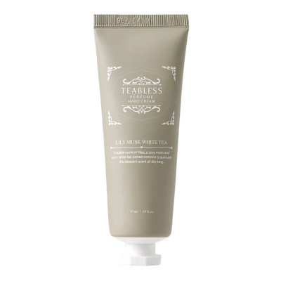 Парфюмированный крем для рук TEABLESS Perfume Hand Cream Lily Musk White Tea