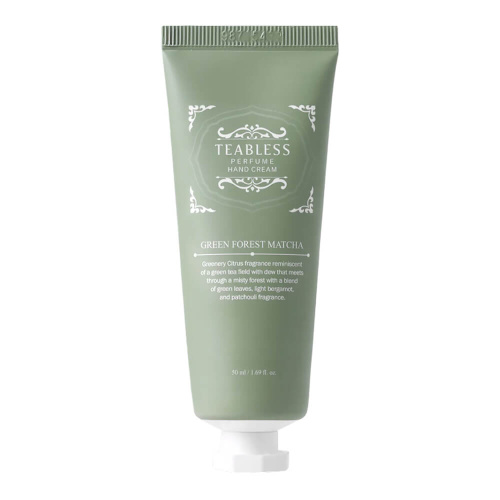 Парфюмированный крем для рук TEABLESS Perfume Hand Cream Green Forest Matcha