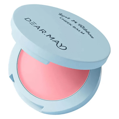 Кремовые румяна с сияющим финишем DEARMAY Lost Ribbon Cheek Balm LR04 Rosy Truth