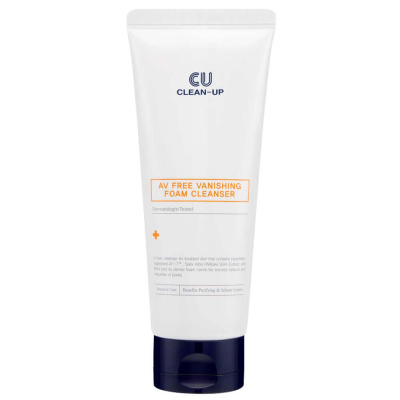 Пенка для глубокого очищения пор CUSKIN Clean-Up AV Free Vanishing Foam Cleanser