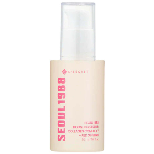 Увлажняющая бустер-сыворотка K-SECRET Seoul 1988 Boosting Serum: Collagen Complex + Red Ginseng