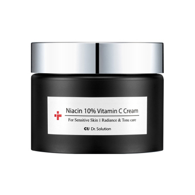 Осветляющий крем с 10% ниацинамида и витамином С CUSKIN Dr.Solution Niacin 10% Vitamin C Cream