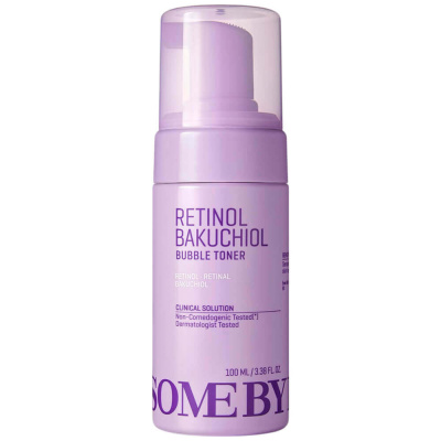Пузырьковый тонер с ретинолом и бакучиолом Some By Mi Retinol Bakuchiol Bubble Toner