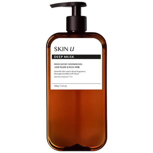 Парфюмированный гель для душа SKIN U Inno:scent Shower Gel Deep Musk