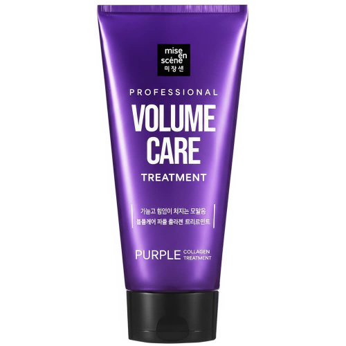 Увлажняющий кондиционер с коллагеном Mise en Scene Volume Care Purple Collagen Treatment 330 мл