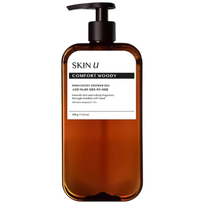 Парфюмированный гель для душа SKIN U Inno:scent Shower Gel Comfort Woody