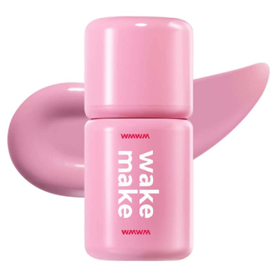 Жидкие румяна с бархатным финишем WAKEMAKE Shaking Blur Cheek 05 Poslow