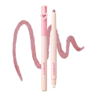 Карандаш для глаз с кистью Peripera Mood In Shade Eye Stick P07 Gleam Rosy