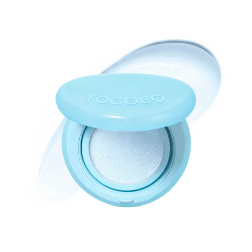 Солнцезащитный мини-кушон для выравнивания тона Tocobo Blur Finish Mini Sun Cushion SPF50+ PA++++ 01 Cotton Blue