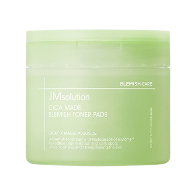 Пэды с центеллой против воспалений JMsolution Cica Made Blemish Toner Pads