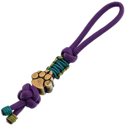 Темляк для складного ножа с бусиной "Track V", V/G/B