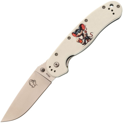 Складной нож Steelclaw "Крыса" Beer, сталь VG-10, рукоять G10