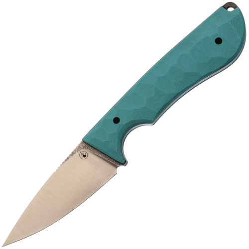 Фиксированный нож Exodus EDC Карма №3, сталь VG-10, рукоять G10, бирюзовый